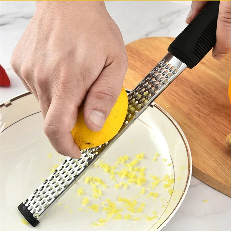 Premium Stainless Steel Cheese Grater & Lemon Zester