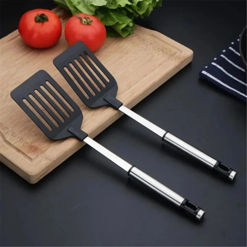 Stainless Steel Kitchen Turner Spatula – Non-Stick Cooking Utensil