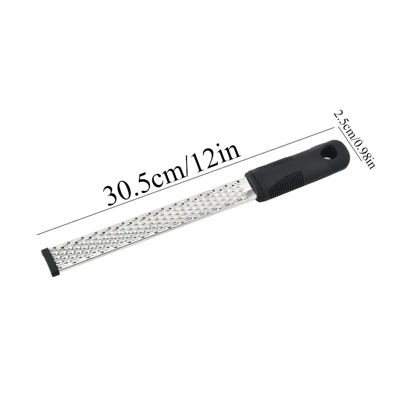 Premium Stainless Steel Cheese Grater & Lemon Zester