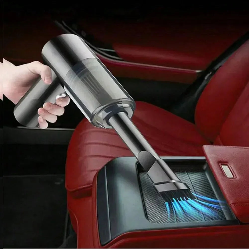 Portable Wireless Car Vacuum Cleaner 120W High Power Handheld Mini Vacuum for Car, Home & Office