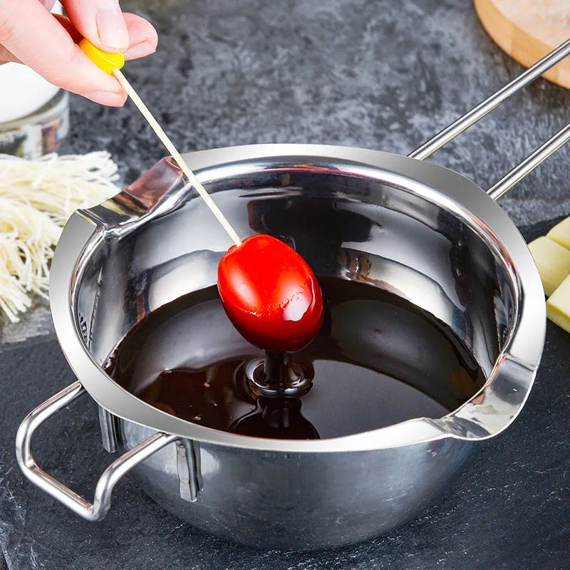Premium Stainless Steel Double Boiler Pot for Chocolate Melting & Sauce Heating