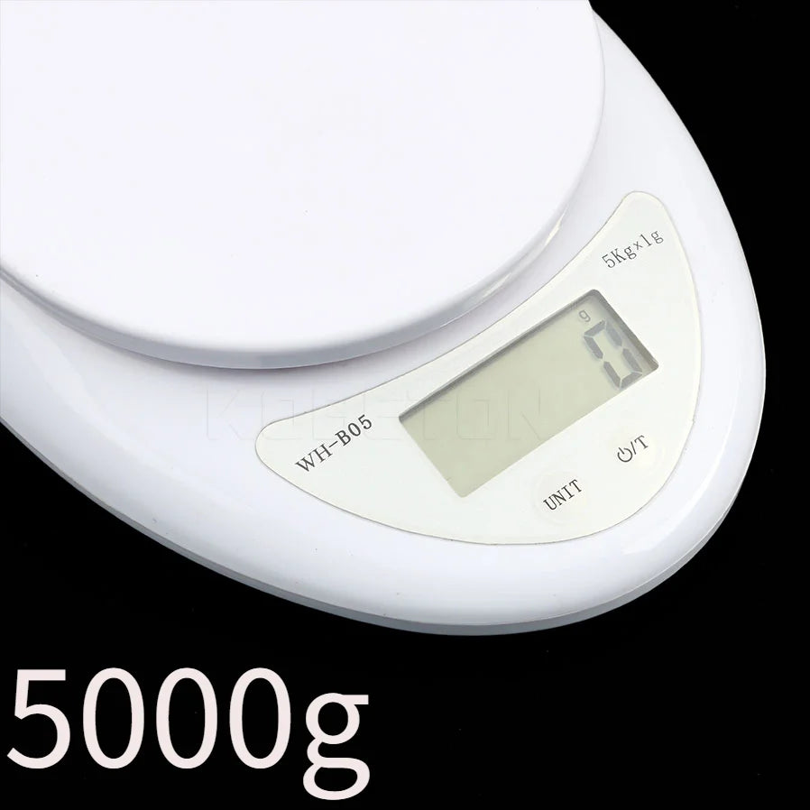 Digital Kitchen Scale 5kg – Precision Food & Baking Scale