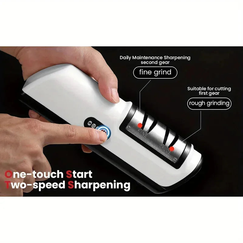 Professional Electric Knife Sharpener – Restore Blades in Seconds