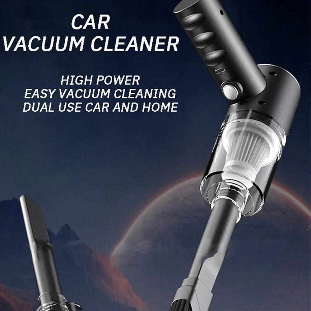 Portable Wireless Car Vacuum Cleaner 120W High Power Handheld Mini Vacuum for Car, Home & Office