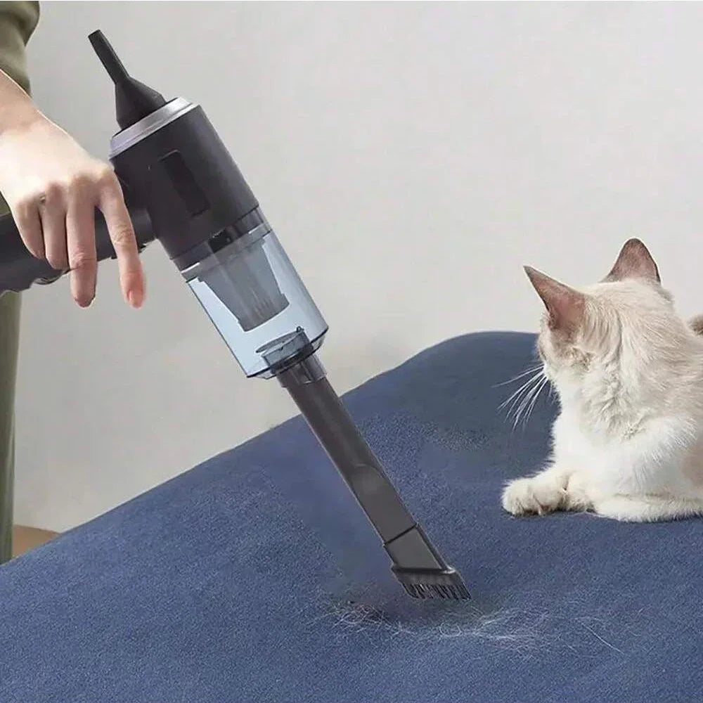 Portable Wireless Car Vacuum Cleaner 120W High Power Handheld Mini Vacuum for Car, Home & Office