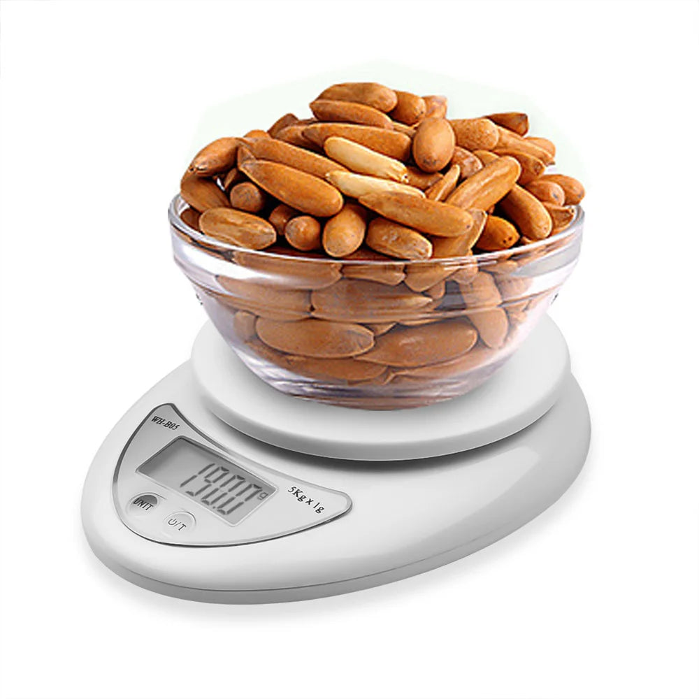 Digital Kitchen Scale 5kg – Precision Food & Baking Scale