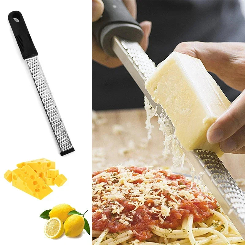 Premium Stainless Steel Cheese Grater & Lemon Zester