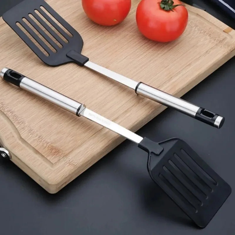 Stainless Steel Kitchen Turner Spatula – Non-Stick Cooking Utensil