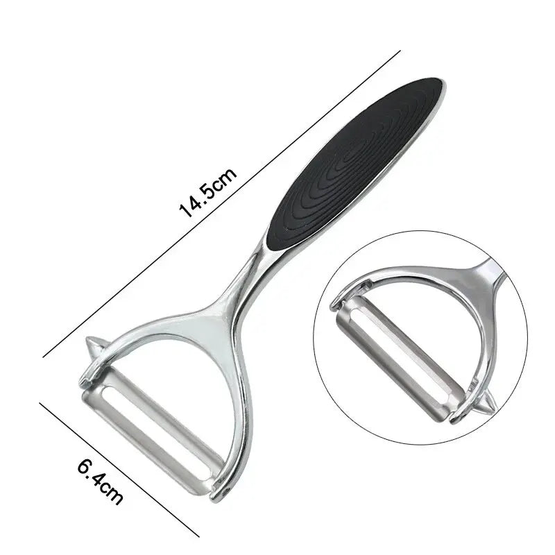 Premium Stainless Steel Vegetable Peeler – Multi-Function Kitchen Tool