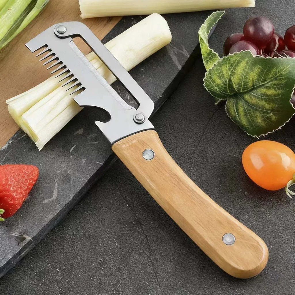 2-in-1 Multifunctional Vegetable Slicer & Stainless Steel Peeler