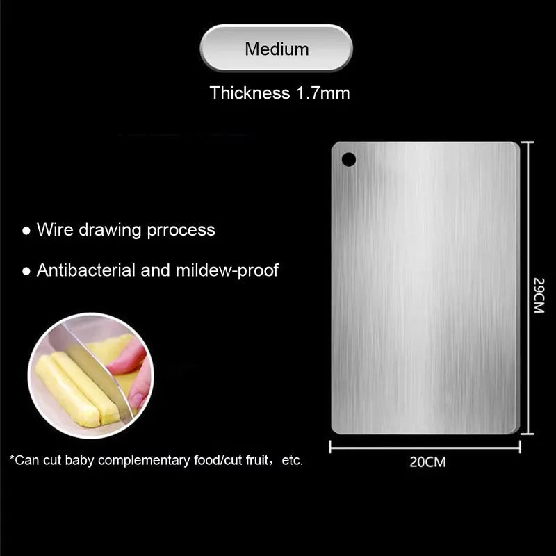 Premium Stainless Steel Cutting Board