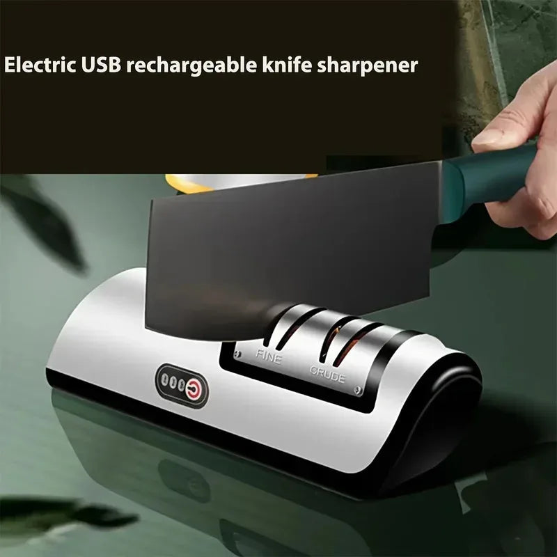 Professional Electric Knife Sharpener – Restore Blades in Seconds