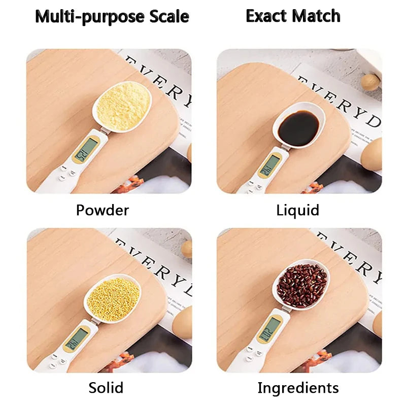 Digital Measuring Spoon Scale – Precision Kitchen Scale for Coffee, Baking & Cooking