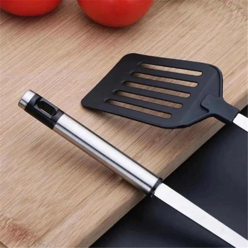 Stainless Steel Kitchen Turner Spatula – Non-Stick Cooking Utensil