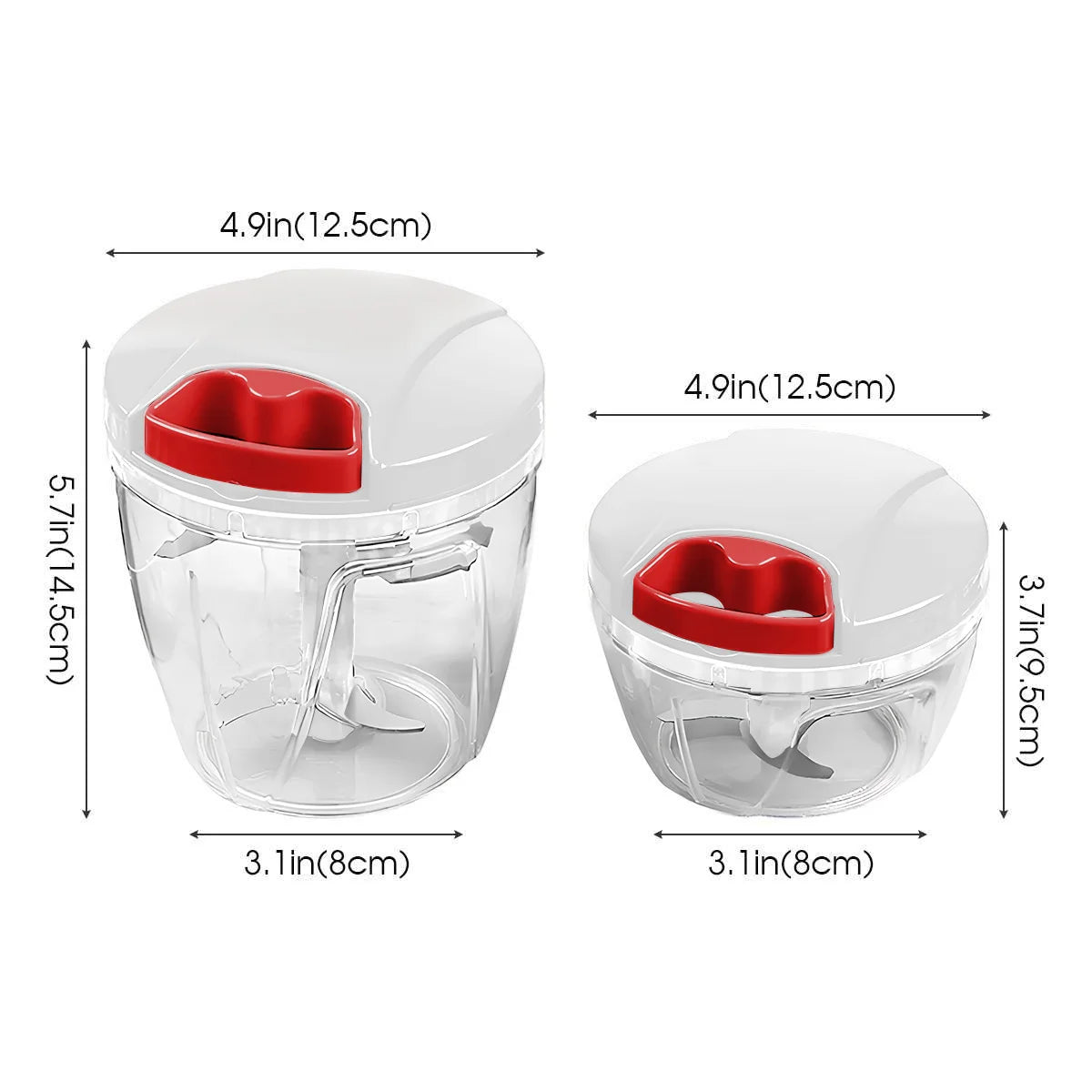 QuickChop™ Manual Food Processor