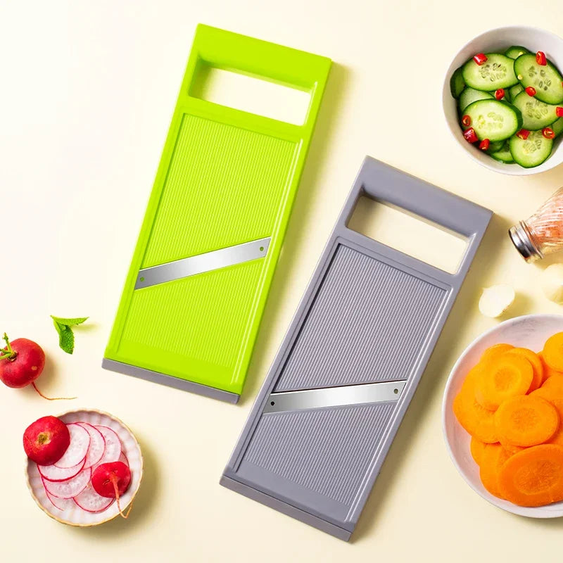 Multi-Function Vegetable Slicer Mandoline – Stainless Steel Kitchen Cutter