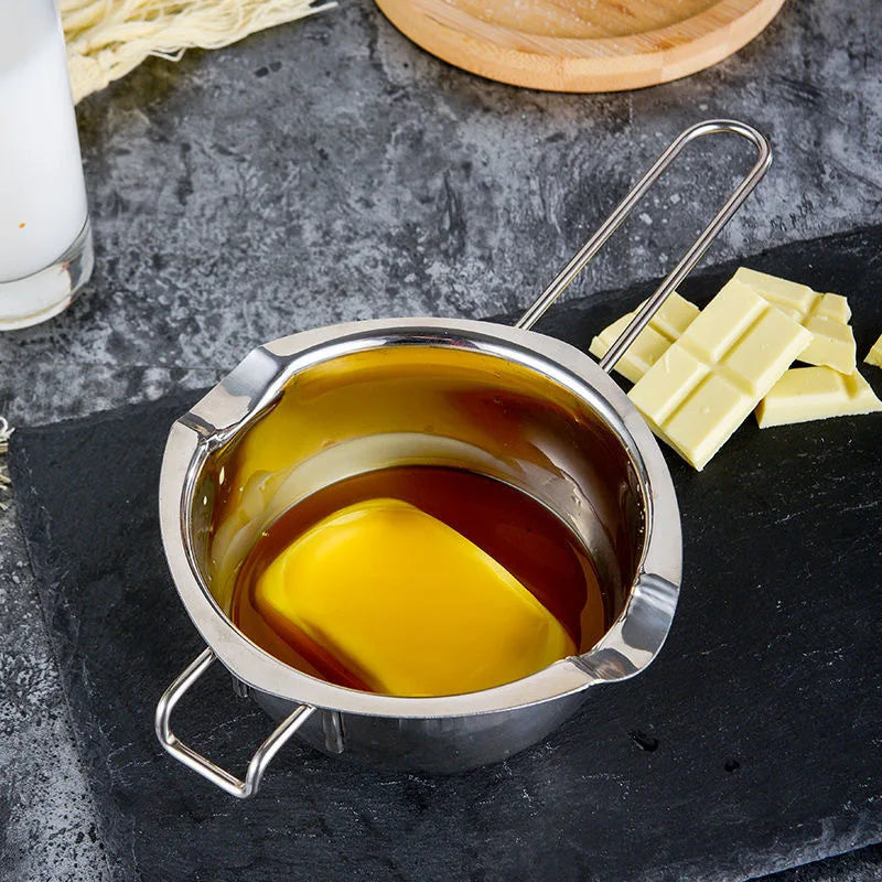 Premium Stainless Steel Double Boiler Pot for Chocolate Melting & Sauce Heating