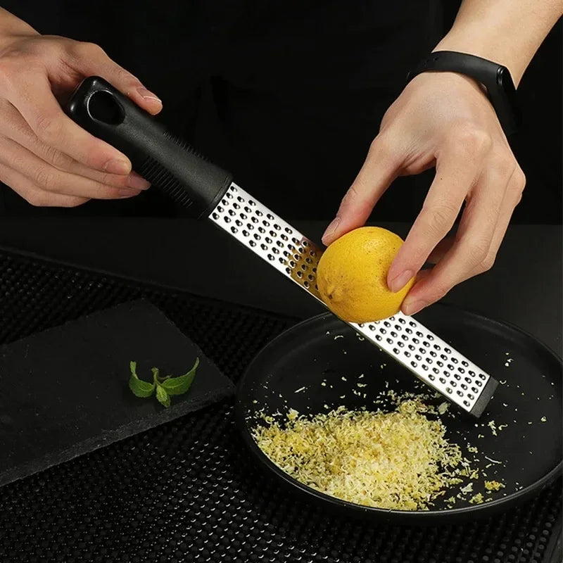 Premium Stainless Steel Cheese Grater & Lemon Zester