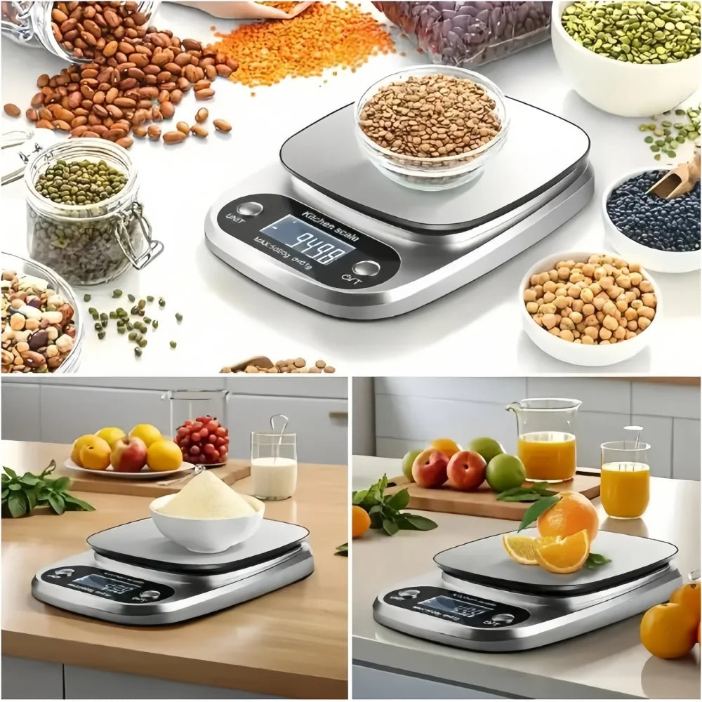 Smart Digital Kitchen Scale – Ultra Precise Food & Coffee Weight Scale