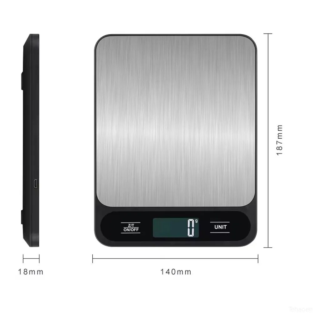 Smart Digital Kitchen Scale (1g Precision) – Perfect for Cooking & Diet