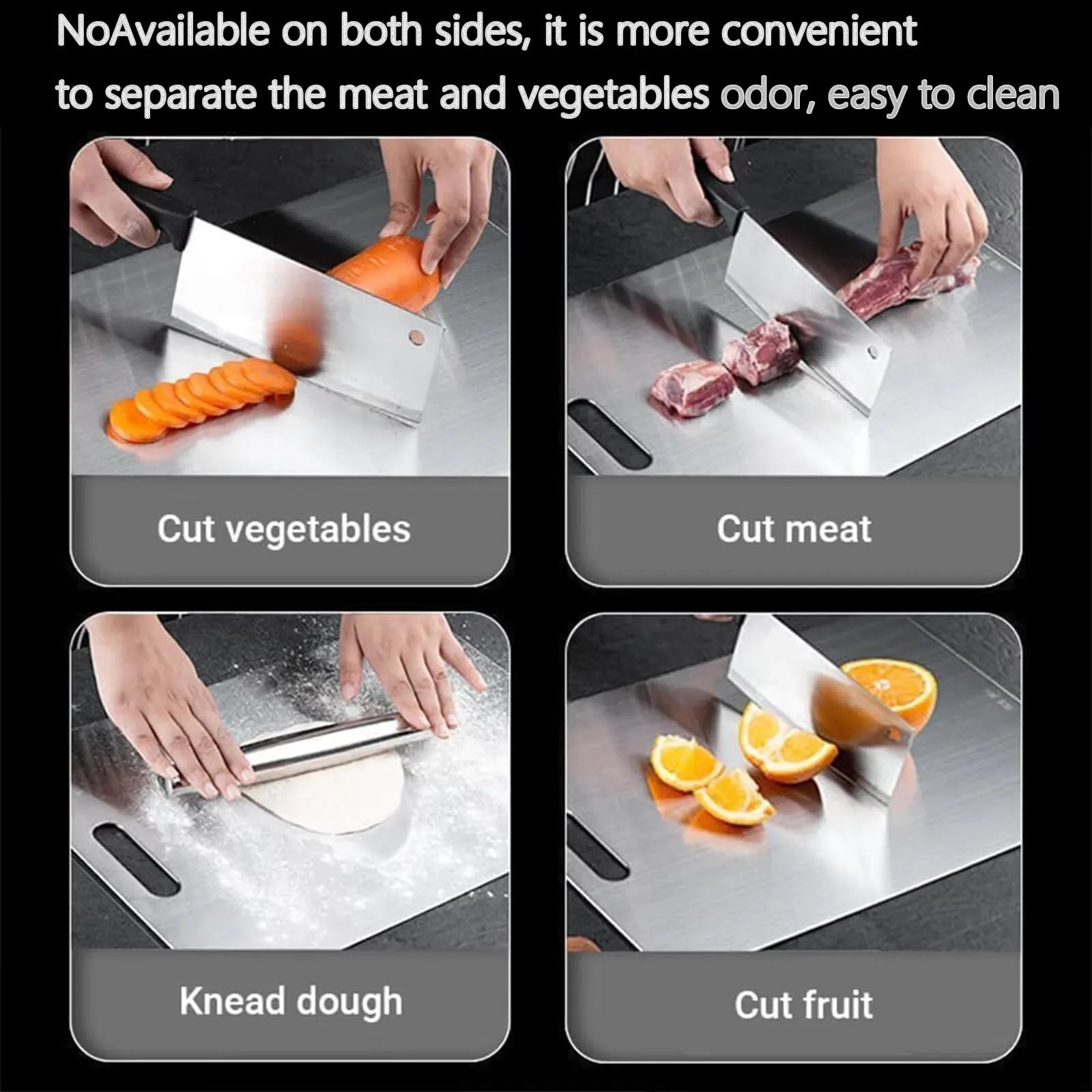Premium Stainless Steel Cutting Board