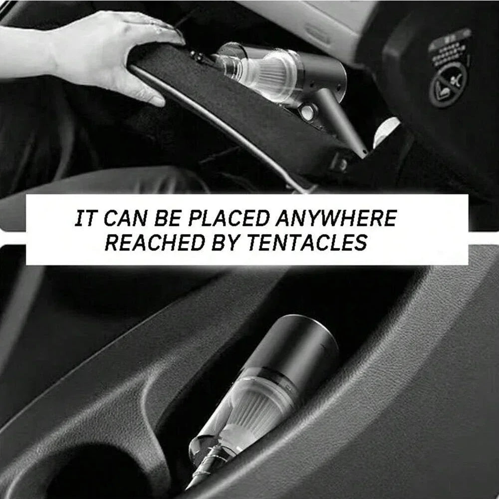 Portable Wireless Car Vacuum Cleaner 120W High Power Handheld Mini Vacuum for Car, Home & Office