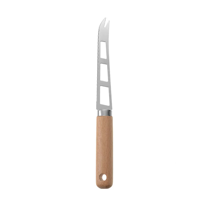 Premium 10-Piece Wooden Handle Stainless Steel Kitchen Utensil Set
