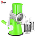 5-in-1 Rotary Vegetable Slicer & Cheese Grater – Cut, Shred & Slice in Seconds