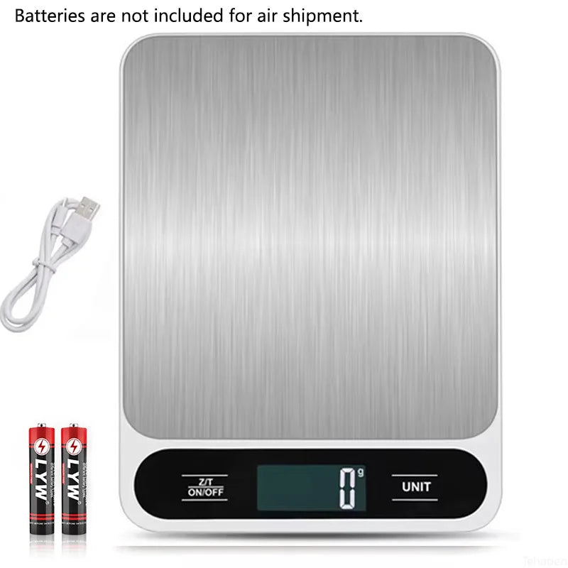Smart Digital Kitchen Scale (1g Precision) – Perfect for Cooking & Diet