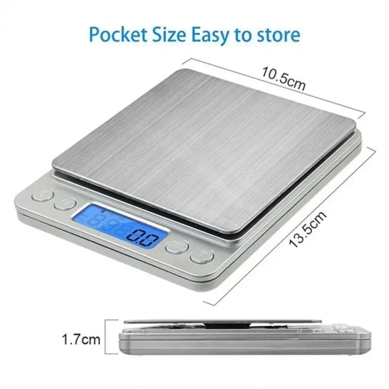 Rechargeable Digital Kitchen Scale – Precision Food & Coffee Scale