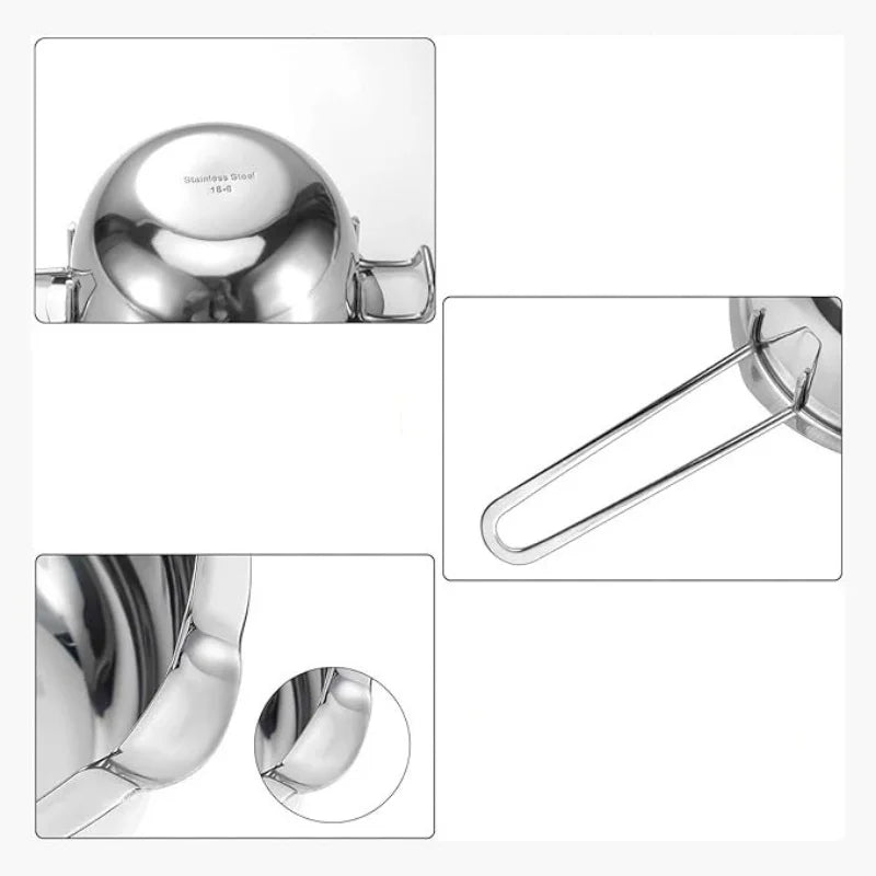 Premium Stainless Steel Double Boiler Pot for Chocolate Melting & Sauce Heating
